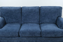 Load image into Gallery viewer, Sherrill Luxury Blue Upholstered Sofa