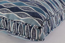Load image into Gallery viewer, Multi-colored Blue Pillow