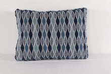 Load image into Gallery viewer, Multi-colored Blue Pillow
