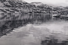 Load image into Gallery viewer, Boat Shored on Mountain Lake