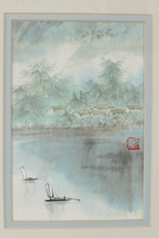 Load image into Gallery viewer, Boats Watercolor - Signed & Numbered - Anton Wang