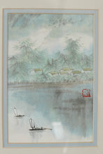 Load image into Gallery viewer, Boats Watercolor - Signed & Numbered - Anton Wang