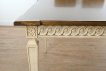Load image into Gallery viewer, Bodart Mid Century Modern Dining Table and Chairs Set with Carved Base