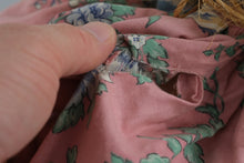Load image into Gallery viewer, Vintage 1992 Little Souls Style Handmade Cloth Doll Floral Dress 22 Inch
