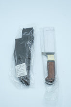 Load image into Gallery viewer, Boker Magnum Ouray Hunter Fixed Blade Knife – Model 02RY1050 – Wood Handle with Sheath