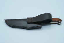 Load image into Gallery viewer, Boker Magnum Ouray Hunter Fixed Blade Knife – Model 02RY1050 – Wood Handle with Sheath