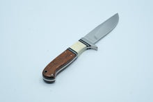 Load image into Gallery viewer, Boker Magnum Ouray Hunter Fixed Blade Knife – Model 02RY1050 – Wood Handle with Sheath