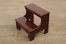 Load image into Gallery viewer, Bombay Company Cherry Wood Bed Steps – 2-Tier Step Stool