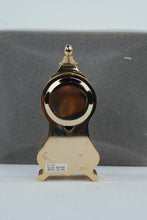 Load image into Gallery viewer, Bulova Quartz Mini Balloon Style Mantel Clock Gold Tone Japan With Box B1507