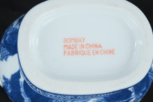 Load image into Gallery viewer, Bombay Blue & White Porcelain Creamer Pitcher Scenic Landscape Chinoiserie 5"