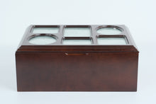 Load image into Gallery viewer, Bombay Company Wooden Jewelry / Keepsake Box – Glass Photo Lid