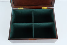 Load image into Gallery viewer, Bombay Company Wooden Jewelry / Keepsake Box – Glass Photo Lid