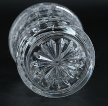 Load image into Gallery viewer, Bombay Cut Crystal Lidded Jar Candy Dish with Starburst Base