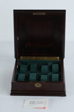 Load image into Gallery viewer, Bombay Company Mahogany Watch Box β 8" Square