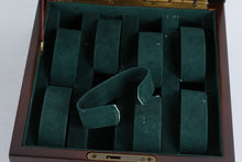 Load image into Gallery viewer, Bombay Company Mahogany Watch Box β 8" Square