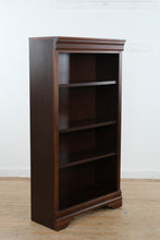 Load image into Gallery viewer, Traditional 60 Inch Tall Bookcase with Crown Molding 32x14
