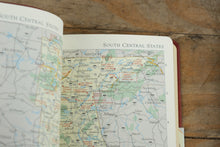 Load image into Gallery viewer, Leather America Parks Atlas – National Treasures & Scenic Trails (Graphic Image, Melville NY, USA)