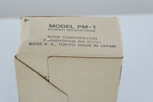 Load image into Gallery viewer, Bose PM 1 Power Microphone Acoustic Wave Made in Japan Original Box