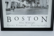 Load image into Gallery viewer, Lenny Proposki Signed Boston After Midnight 1993 Photography Poster