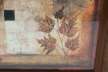 Load image into Gallery viewer, Framed Autumn Botanical Leaf Wall Art Print Contemporary Nature Decor