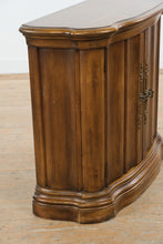 Load image into Gallery viewer, Brandt Antique Cherry Curved Front Cabinet Sideboard 33 Inch
