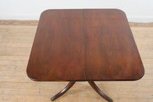 Load image into Gallery viewer, Vintage Brandt Mahogany Flip Top Game Table with Swivel Expansion