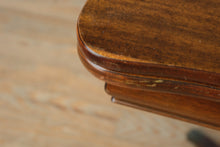 Load image into Gallery viewer, Solid Mahogany Flip-Top Pedestal Table by Brandt Furniture