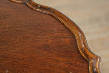 Load image into Gallery viewer, Brandt Mahogany Pie Crust Accent Table with Duncan Phyfe–Style Legs and Brass Claw Feet