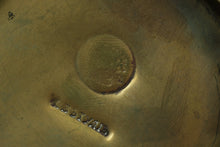 Load image into Gallery viewer, Antique Hand Hammered Brass Coffee Pot with Lid Copper Rivets Middle Eastern Style