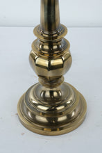 Load image into Gallery viewer, Vintage Solid Brass Candlestick Table Lamp