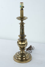 Load image into Gallery viewer, Vintage Solid Brass Candlestick Table Lamp