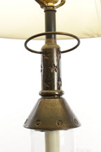 Load image into Gallery viewer, Brass Star Lantern Table Lamp