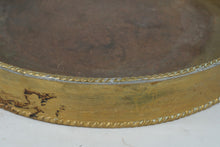 Load image into Gallery viewer, Wildwood Solid Brass Round Serving Tray Rope Handles India