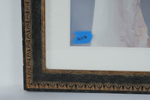 Load image into Gallery viewer, Large Ornate Black Gold Picture Frame 30 x 44 with 16 x 30 Opening