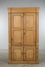 Load image into Gallery viewer, British Traditions Solid Pine European Country Armoire Media Cabinet
