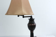 Load image into Gallery viewer, Rubbed Bronze Swing Arm Table Lamp Adjustable Reading Lamp Working