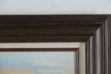 Load image into Gallery viewer, Brooklyn Bridge Original Oil Painting – Dynamic Urban Abstract by Ducham – Framed 31" x 27.5"