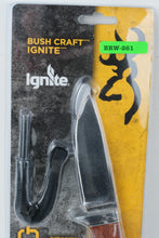 Load image into Gallery viewer, Browning Bush Craft Ignite Fixed Blade Knife Cocobolo (4" Mirror) 3220261
