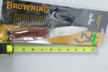 Load image into Gallery viewer, Browning Bush Craft Ignite Fixed Blade Knife Cocobolo (4" Mirror) 3220261