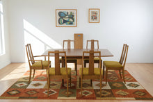 Load image into Gallery viewer, Broyhill Premier Forward 70 Mid-Century Modern Walnut Dining Set with 6 Chairs