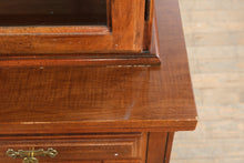 Load image into Gallery viewer, Broyhill Traditional Cherry Finish China Cabinet and Hutch with Glass Display Doors