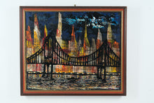 Load image into Gallery viewer, Brooklyn Bridge Oil on Canvas - Tell - 27" x 22"