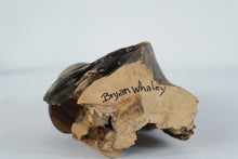 Load image into Gallery viewer, Bryan Whaley Hand Carved Owl Sculpture Wood Burl Driftwood Art
