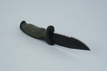 Load image into Gallery viewer, Buck Knives 655 Nighthawk Fixed Blade Knife – USA Made, Serrated Blade, Sheath, Boxed