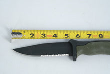 Load image into Gallery viewer, Buck Knives 655 Nighthawk Fixed Blade Knife – USA Made, Serrated Blade, Sheath, Boxed