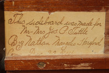 Load image into Gallery viewer, Antique Federal Revival Mahogany Serpentine Sideboard with Inlay