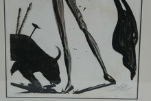 Load image into Gallery viewer, Salvador Dali Bullfighter Matador Bull Signed Numbered Art Print 27 by 34