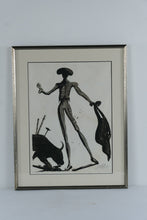 Load image into Gallery viewer, Salvador Dali Bullfighter Matador Bull Signed Numbered Art Print 27 by 34