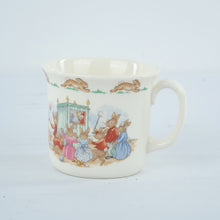 Load image into Gallery viewer, Royal Doulton Bunnykins English Bone China Child Mug Cup Rabbits 1936 Backstamp