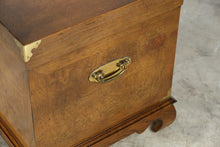 Load image into Gallery viewer, Lane Altavista Burl Wood Cedar Chest with Brass Hardware